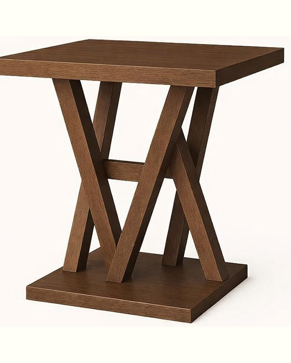 Modern Brown Bar Height Dining Table  .